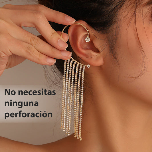 Earcuff en Caida FallDiamond: Luciras una belleza sin igual