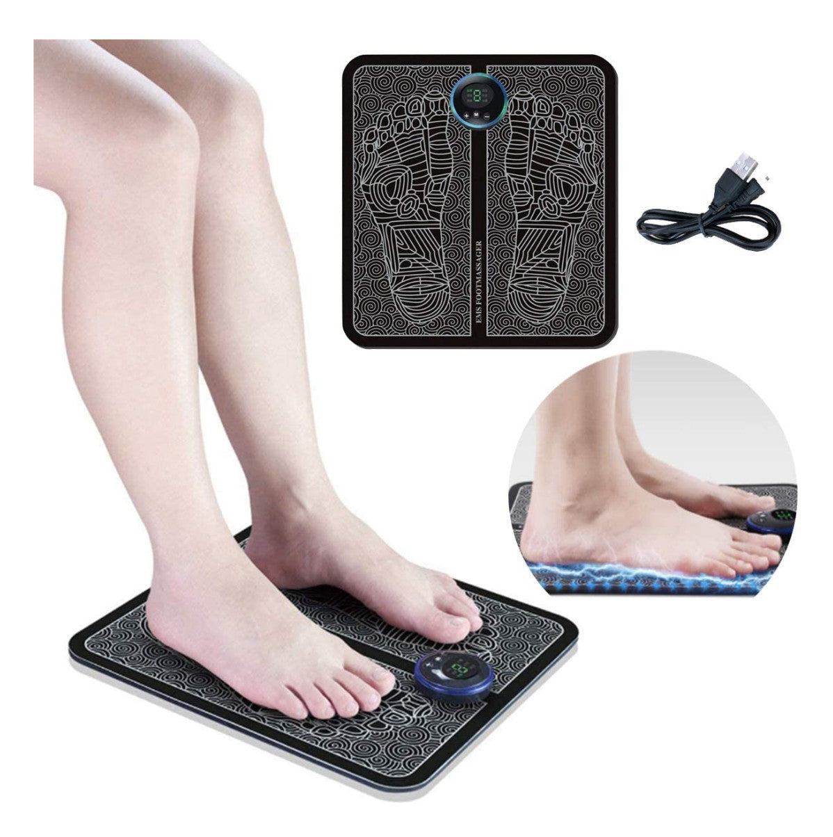 Tapete Masajeador de Electroestimulacion RelaxFoot®