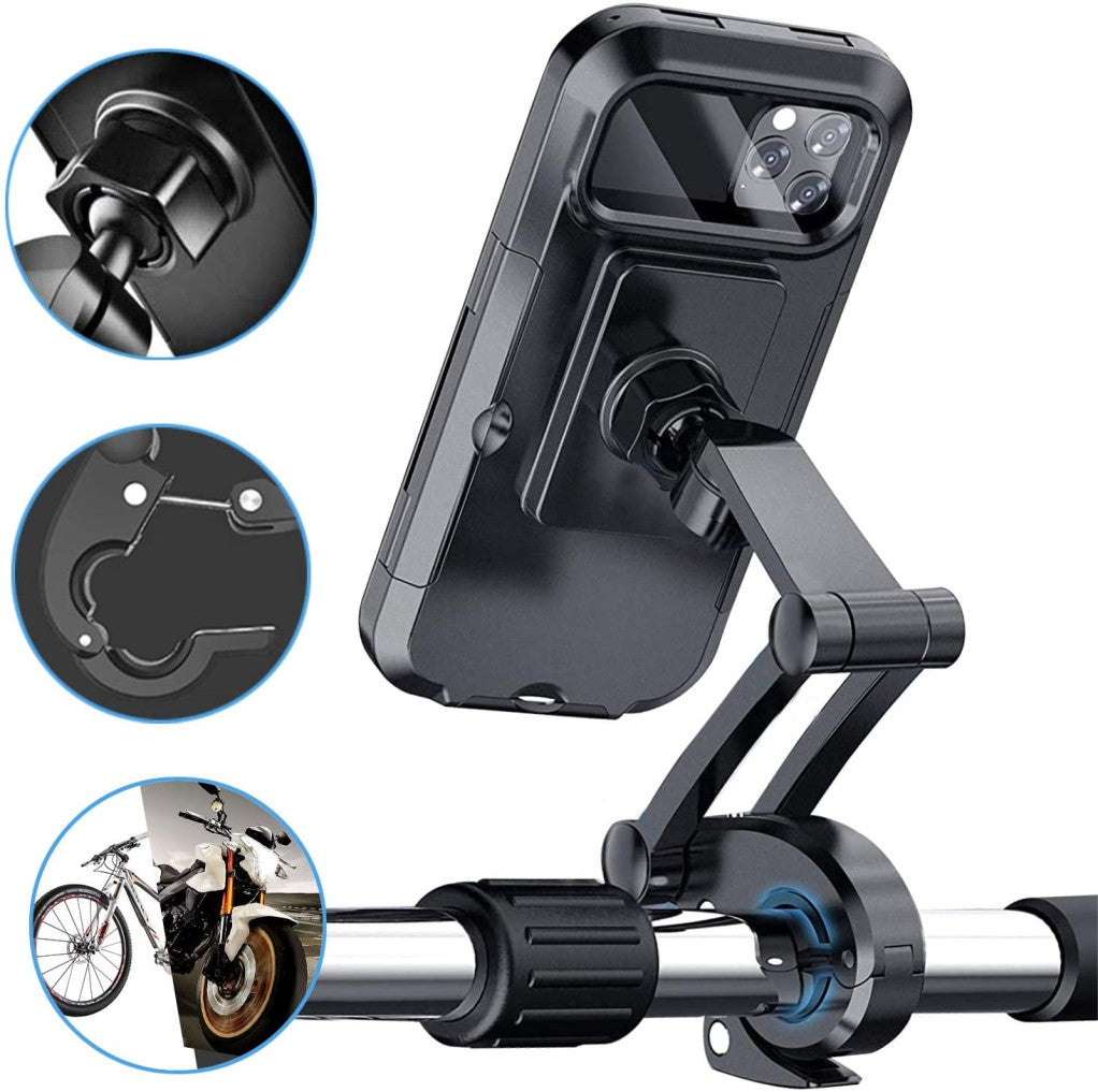 Soporte de Celular FlashRide® para Moto o Bicicleta Resistente al Agua