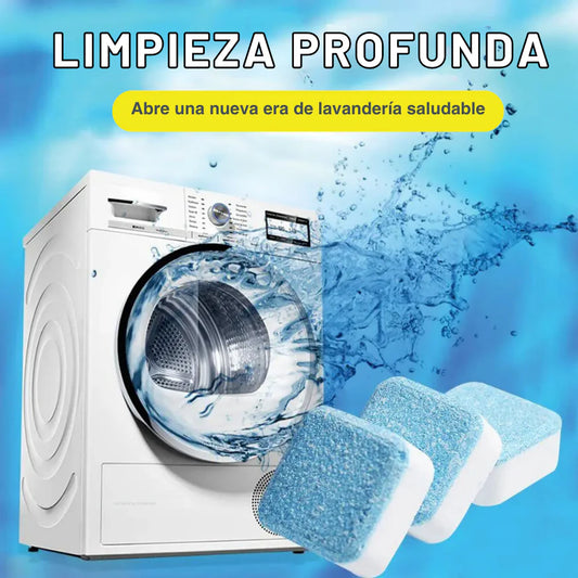 CAJA x12 PASTILLAS LIMPIEZA PROFUNDA LAVADORA | 1 Año sin suciedad⭐️