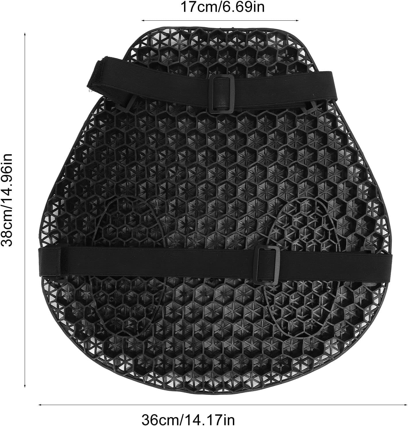 Cojin MotorcycleGel® l Estructura 3D Panal de Abejas