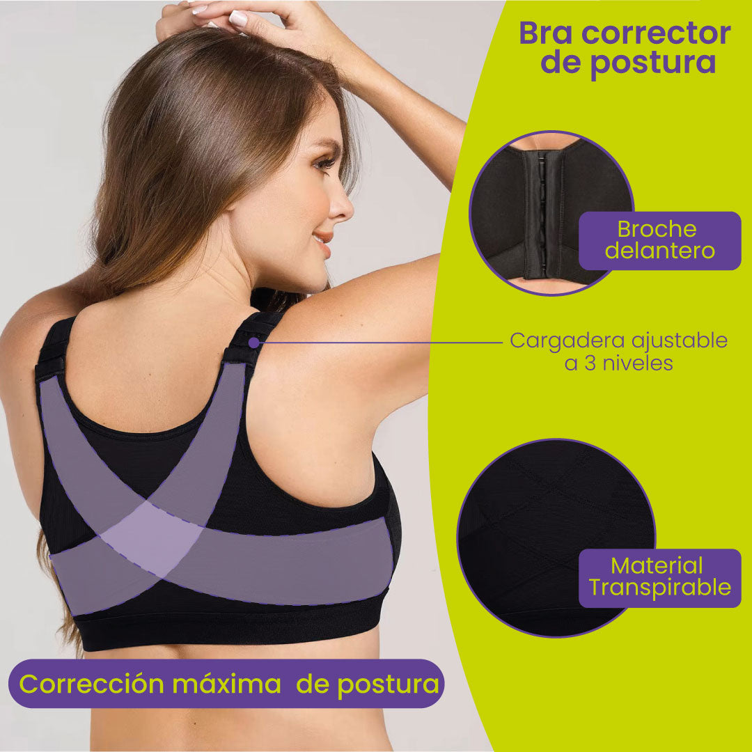 BRASIER CORRECTOR DE POSTURA ELEGANCE® | Comodidad sin limites