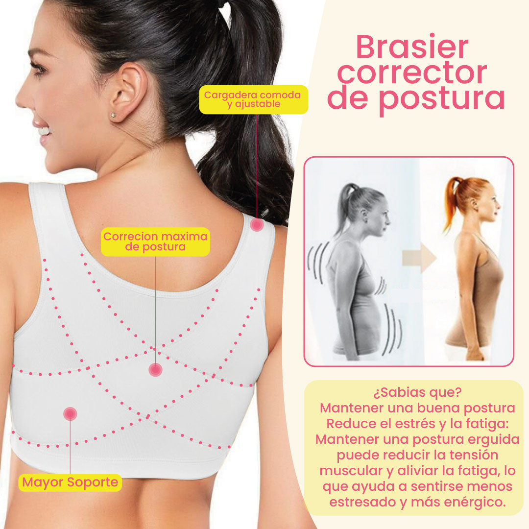 BRASIER CORRECTOR DE POSTURA ELEGANCE® | Comodidad sin limites