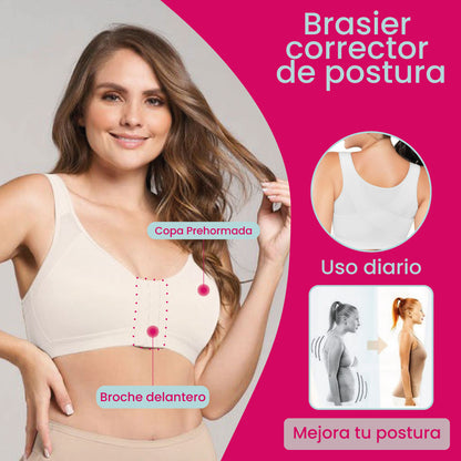 BRASIER CORRECTOR DE POSTURA ELEGANCE® | Comodidad sin limites