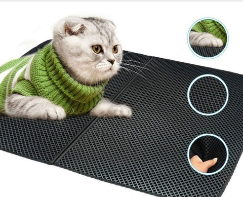 Tapete Arenero para Gatos CatMat® | Tu hogar y gatito impecables