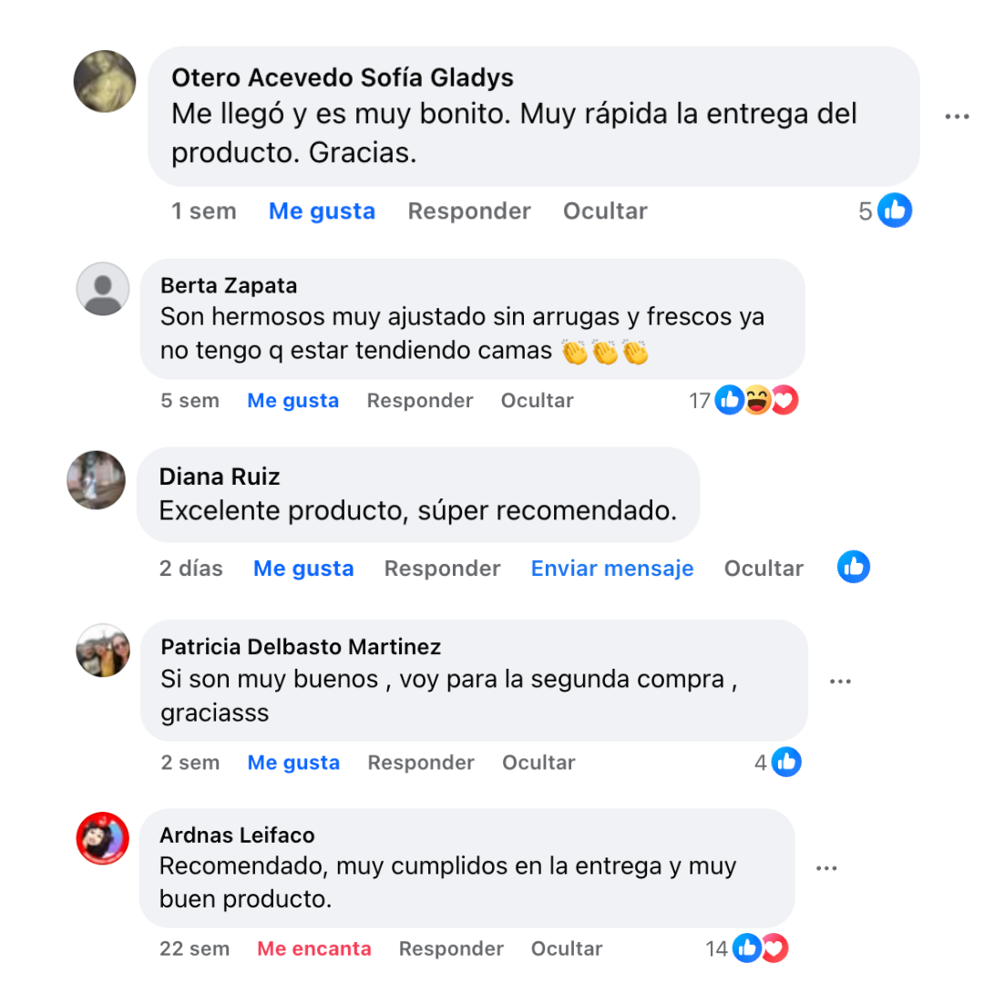 Testimonios de clientes
