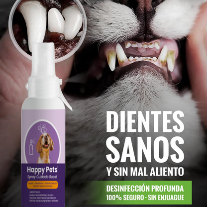 Limpiador Oral mascota happy pet