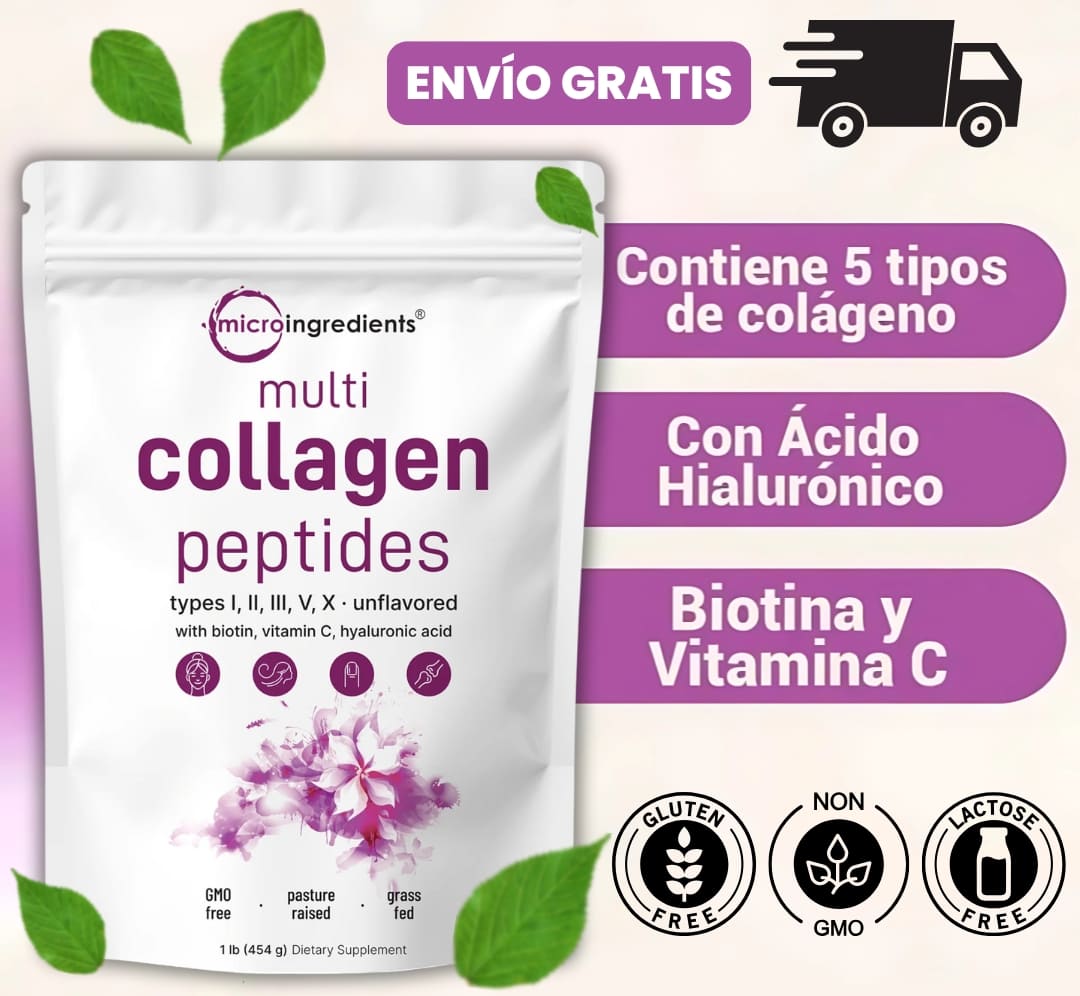 Colageno Peptides® en Polvo 1LB | DELUXE⭐️