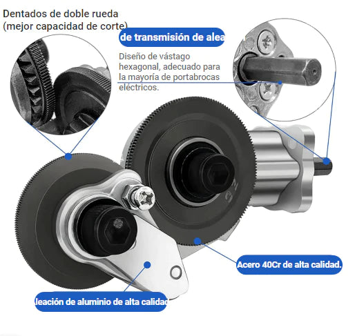 Adaptador Cortador de Lamina PrecisionBlade® para Taladro Inalámbrico/Cable