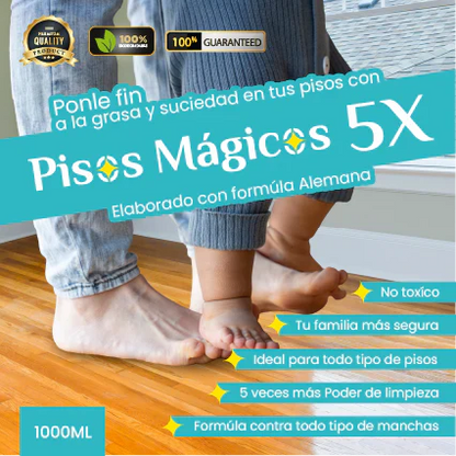 Limpiador de Pisos Magic 5X®