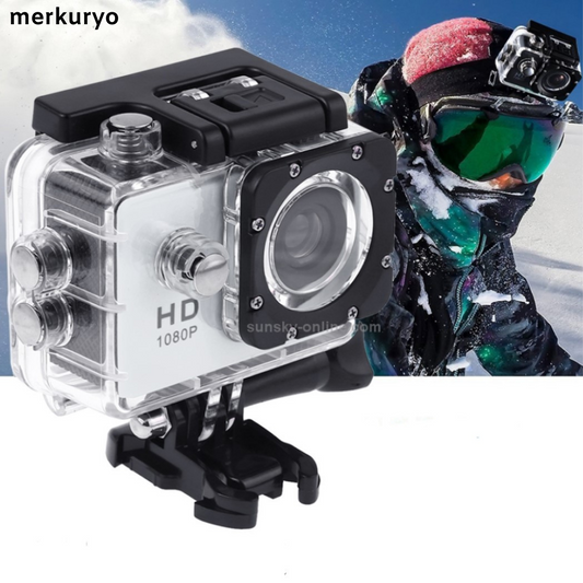 Camara Deportiva HD Resistente al Agua