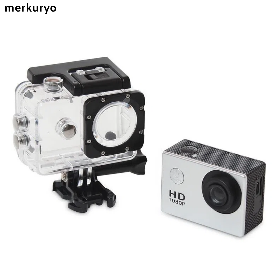 Camara Deportiva HD Resistente al Agua