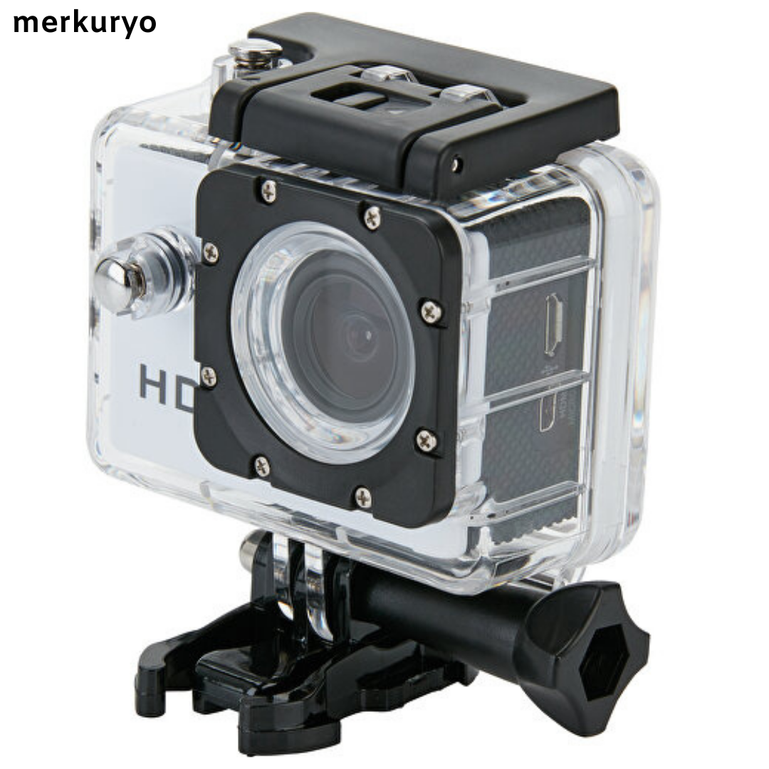 Camara Deportiva HD Resistente al Agua